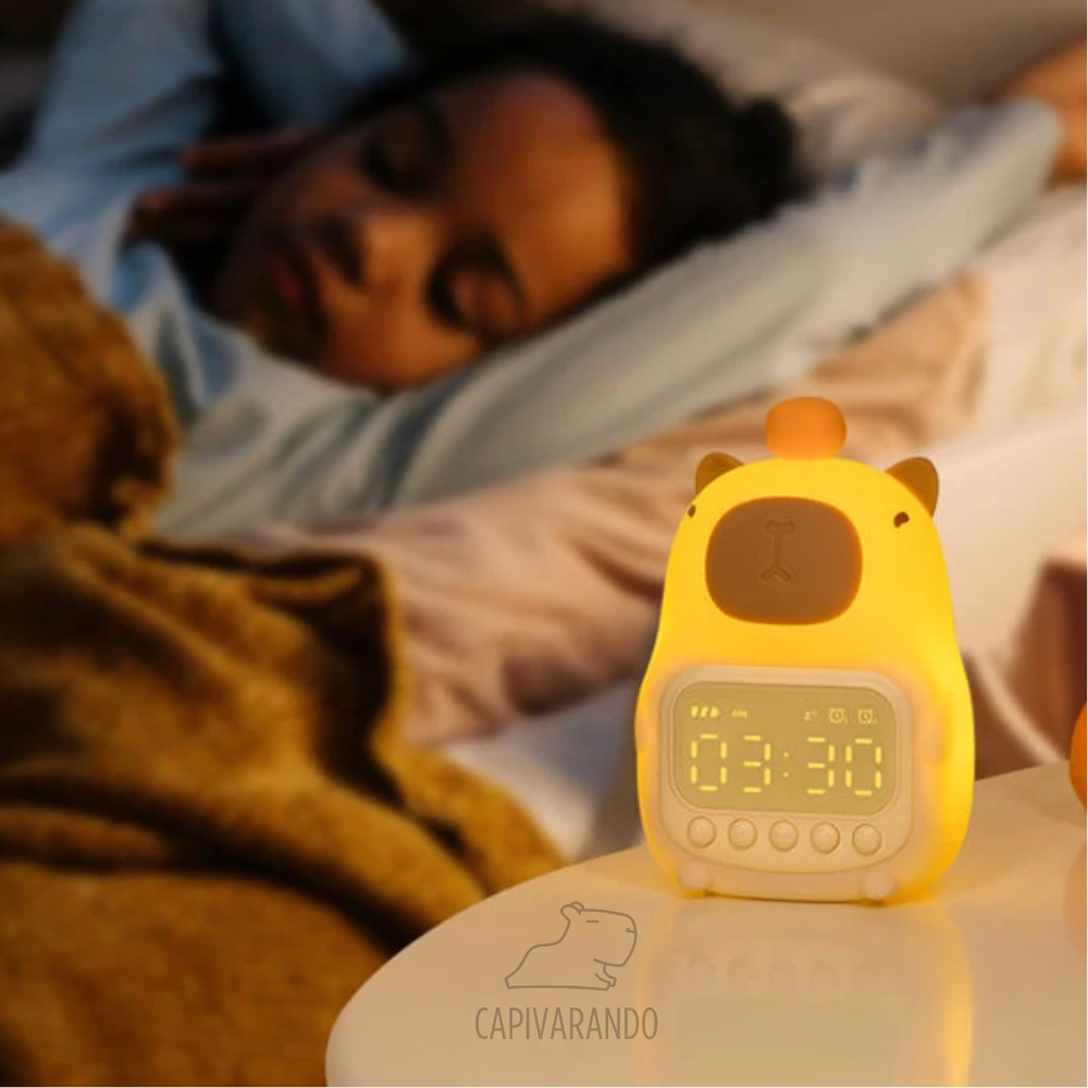 Clock Lamp with Despertador