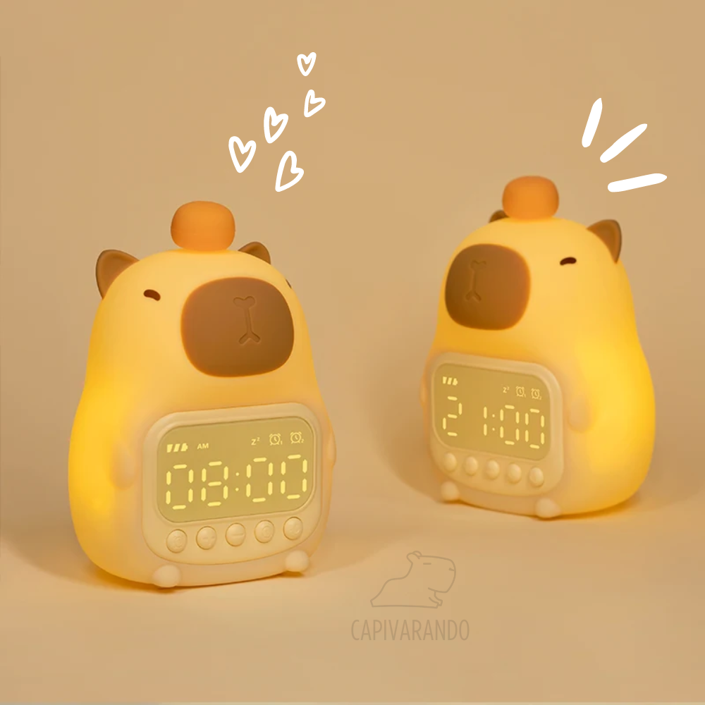 Clock Lamp with Despertador