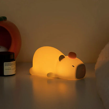 Sleepy Capy Lamp