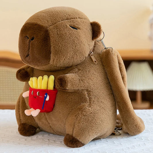 Capy with French Fries Backpack