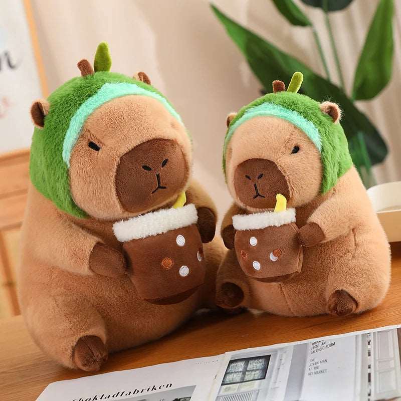 Hooded Capybara Plush - 30 to 40cm