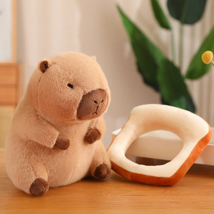 Bread and Flower Capy Plush