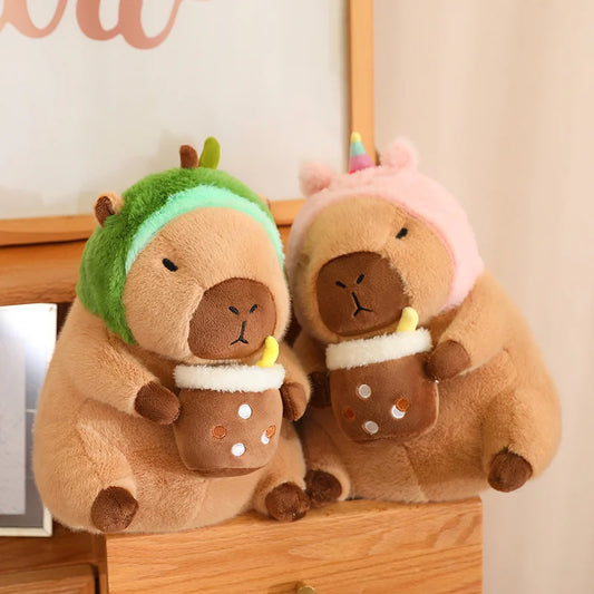 Hooded Capybara Plush - 30 to 40cm