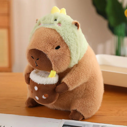 Hooded Capybara Plush - 30 to 40cm