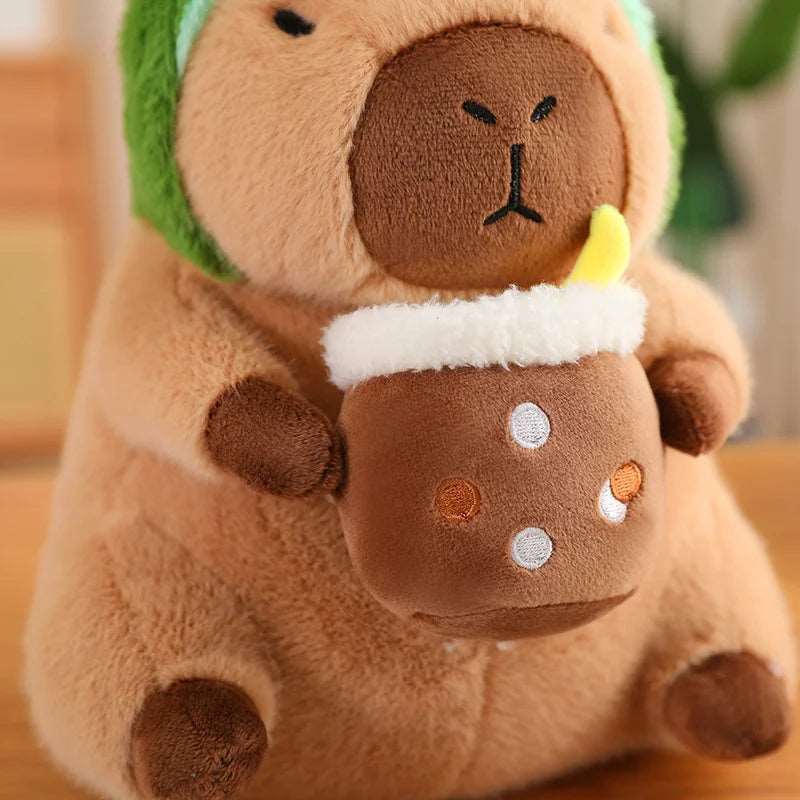 Hooded Capybara Plush - 30 to 40cm