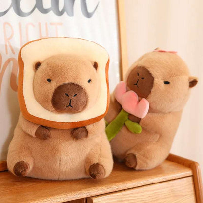 Hooded Capybara Plush - 30 to 40cm