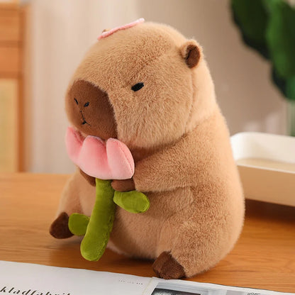 Hooded Capybara Plush - 30 to 40cm