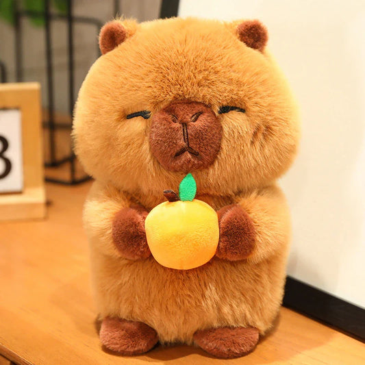 Orange Cute Capy Plush