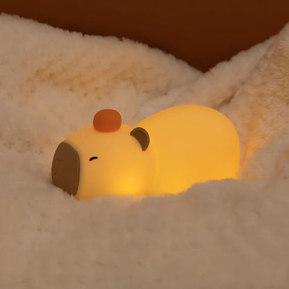 Sleepy Capy Lamp