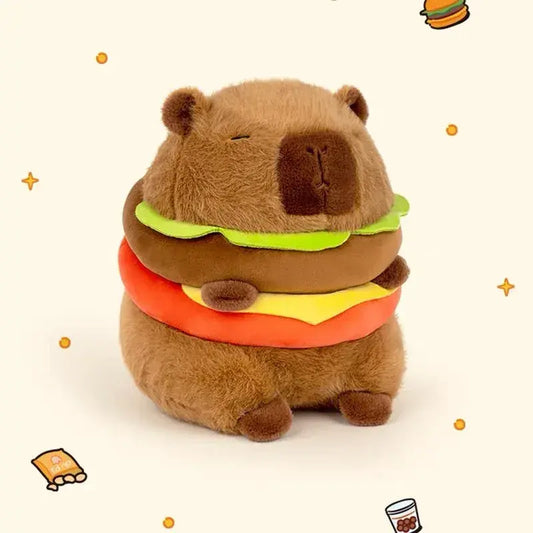 Capybara Hamburger Plush