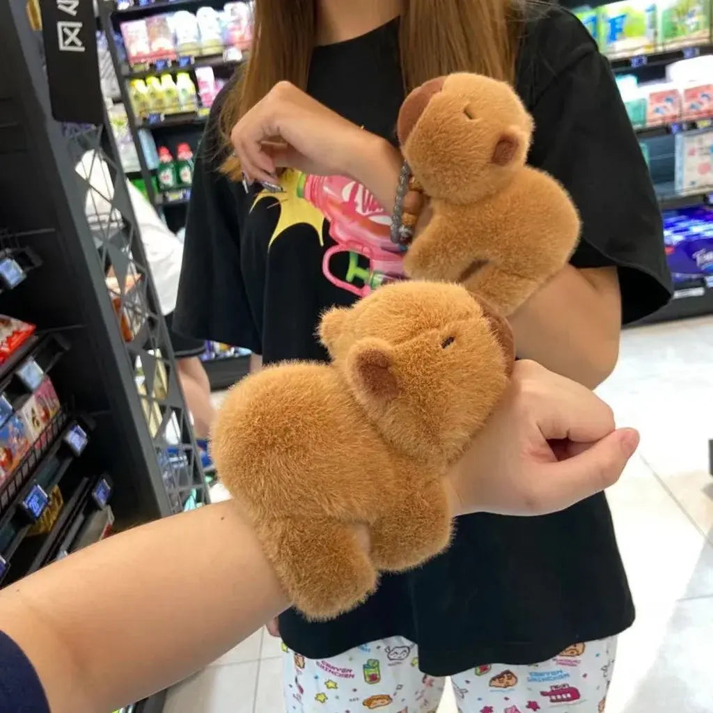 Plush Capybara Bracelet