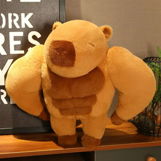 Capybara Bodybuilder Plush